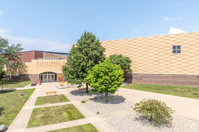 McCutcheon High School has a strong overall rating of B+ on Niche.