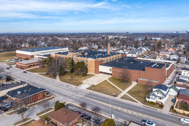 Central High School in West Allis neighborhood