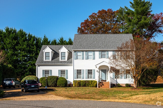 Updated colonials give Centerville its up and coming vibes.