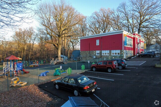 Teachers and staff can easily park at Neshaminy Valley Montessori School.