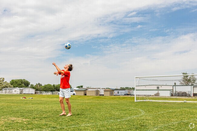 At Amend Park, South Central Billings residents can enjoy the well maintained soccer fields.