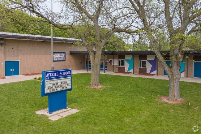 Averill New Tech Elementary in Averill Woods educates students in grades Pre-K through 4th.