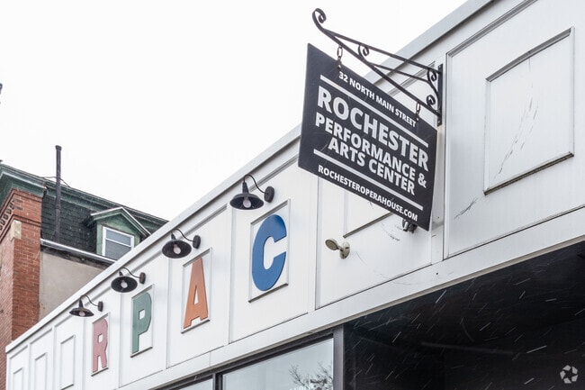 The Rochester Performance and Art Center serves as a vital community gathering place.