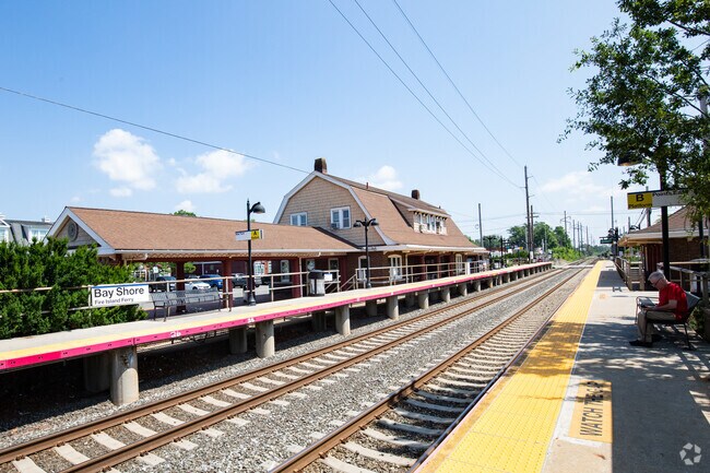The Bay Shore train station is located off of Union Blvd.