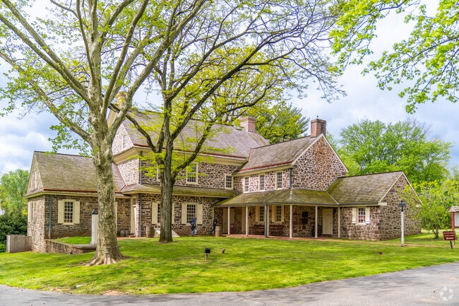 Pottsgrove Manor in Pottstown West End was built in 1752 by John Potts and offers daily tours.