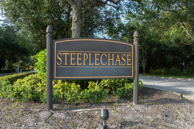 Steeplechase is a private gated community in Palm Beach Gardens.