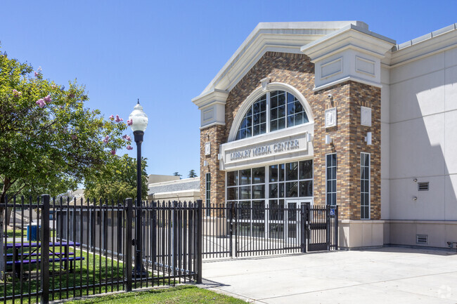 The library at Fresno High School.