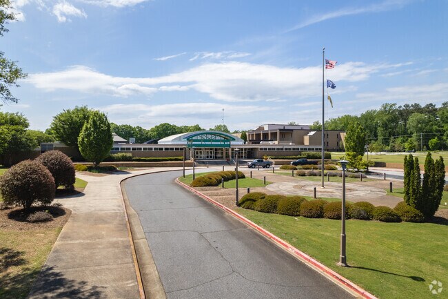 McCracken Middle School entrance.