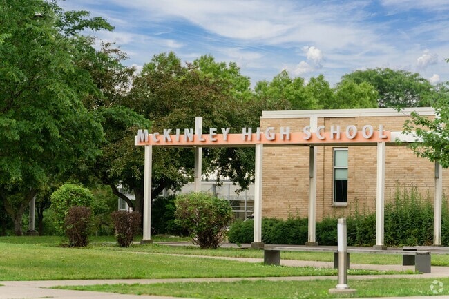 McKinley High School in Black Rock serves about 1200 students.