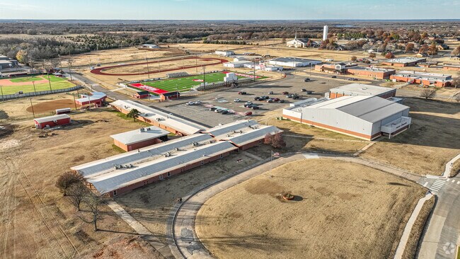 Prague High School is the heart of Prague, OK.