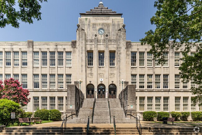 Thomas Jefferson High School is where Maymont parents can send their oldest children.
