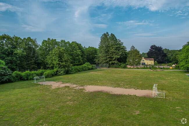 Josiah Haynes Elementary School soccer field in Lincoln Sudbury.