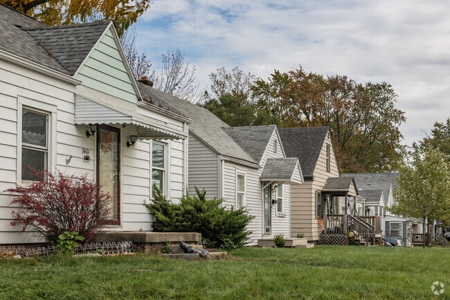 A charming bungalow-style home in Fort Wayne's Harvester Community.