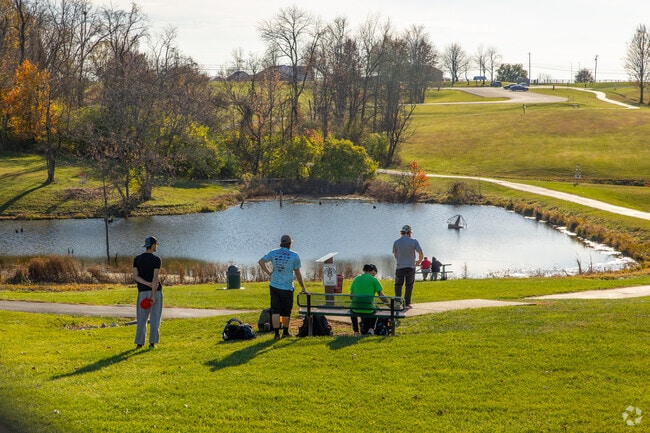 Or you can play disc golf with your buddies in Idlewild Park in Hebron neighborhood.