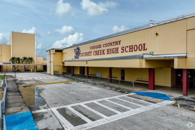 Coconut Creek High School is Cougar Country in Fair Gate.