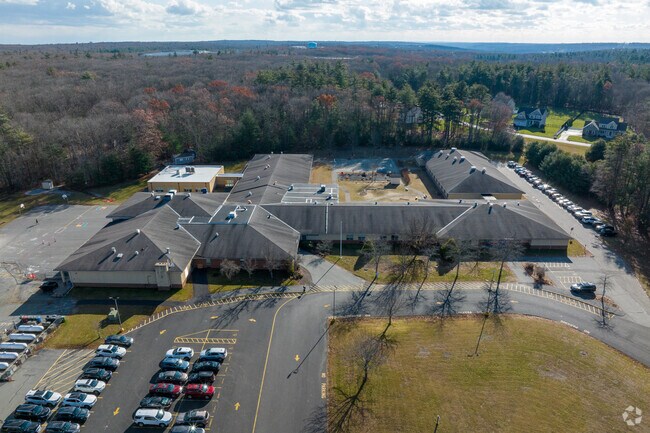 Main Entrance at North Smithfield Elementary School.