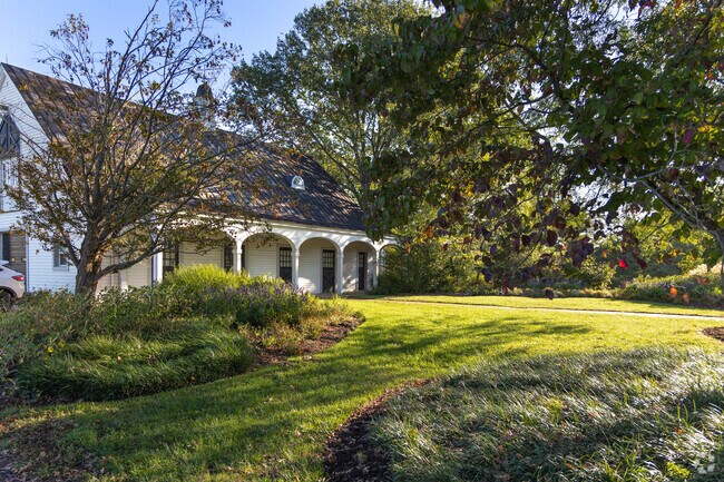 Relaxing in a picturesque barn setting in Queeny Park in Town & Country, MO.