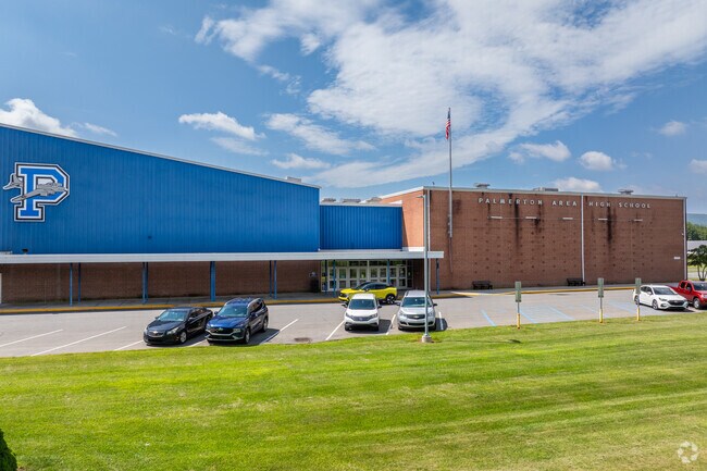 Palmerton Area High School serves 504 students.
