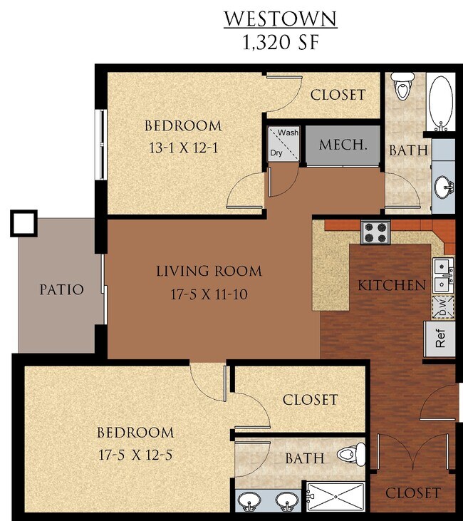 Westown Floorplan