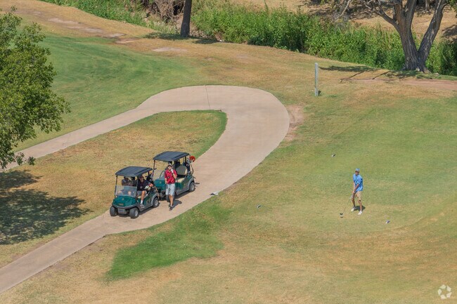 Residents of Almor West can enjoy golfing at the nearby Lawton Country Club.