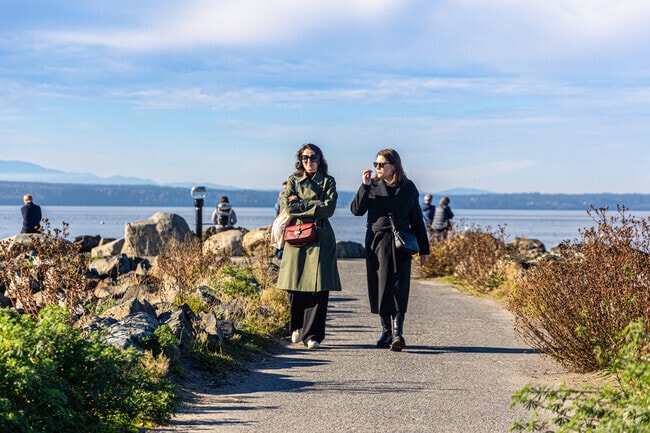 With Sherwood Forest just a few miles from the Puget Sound, residents can take a walk along scenic shorelines with gorgeous views.