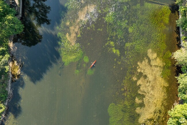 Residents of Christiana Creek enjoy kayaking in the lower half of the Saint Joseph River.