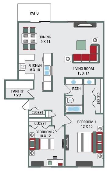 Cedar Lake Apartments, Green Bay, WI 54302 - photo 3
