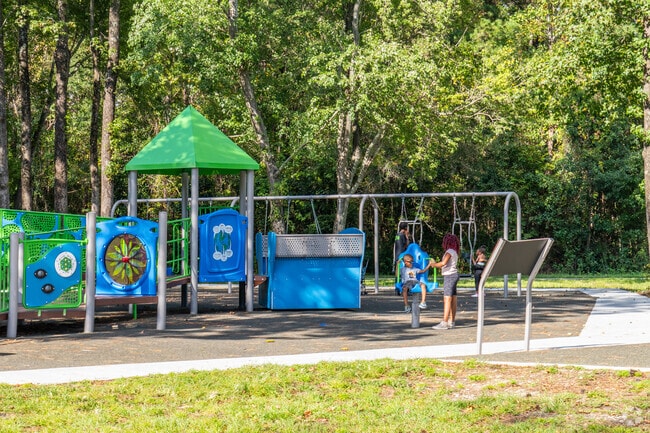 Local kids love the playground at Maides Park.