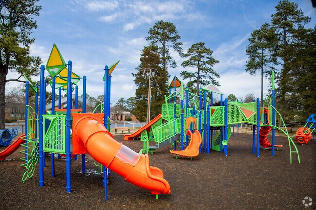A view of the playground at St Edward-Epiphany School.
