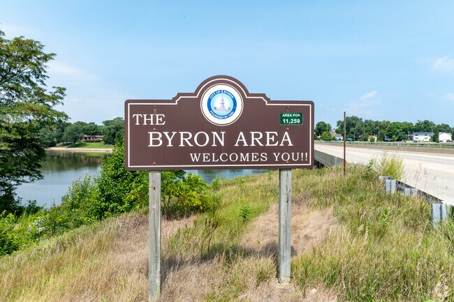 Byron is a small city that sits on the Rock River.
