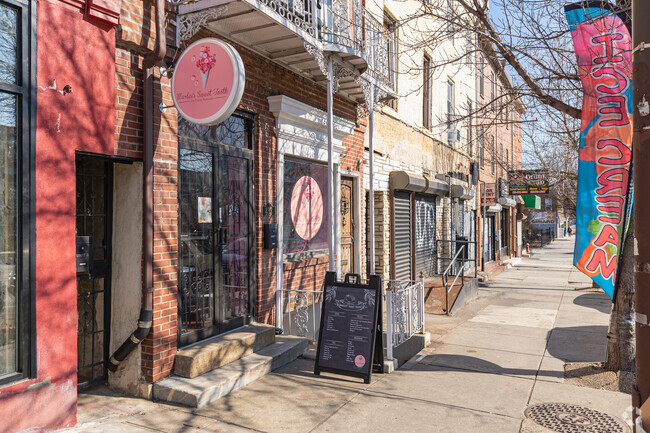 Girard Ave provides Ludlow residents with retail shopping and  dining.