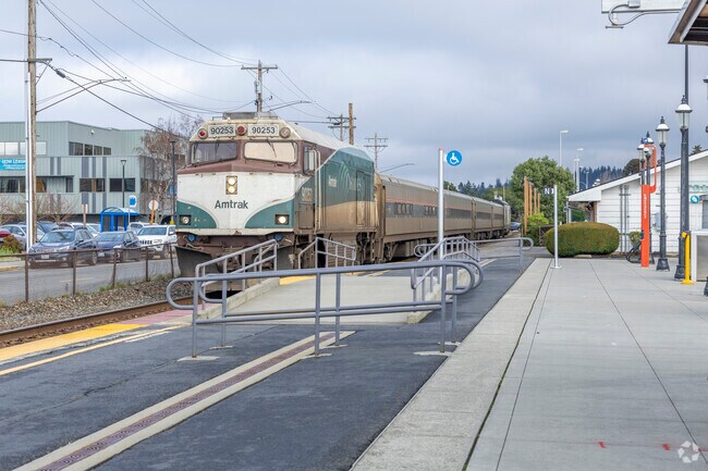 Edmonds Amtrak will get you where you need to go in Downtown Edmonds.