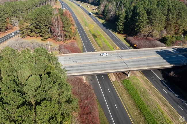 U.S. Highway 64 slices through Siler City’s northern half.