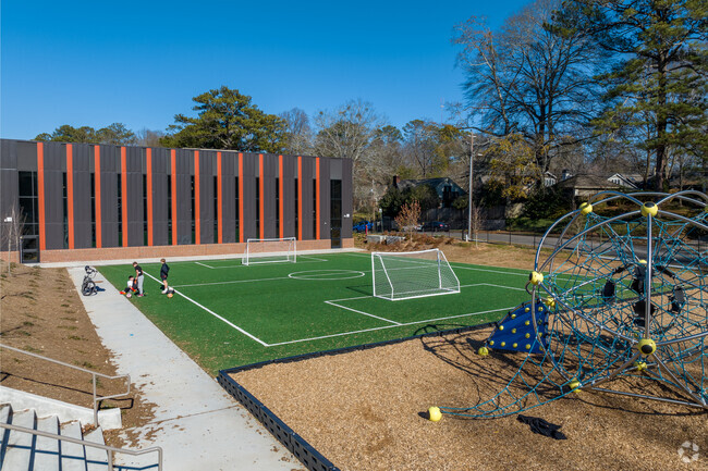 Morningside Elementary offers first-rate sports and recreation equipment.