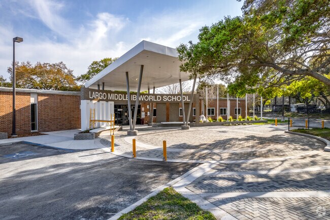 Largo middle school has many new elements to help the students as they grow.