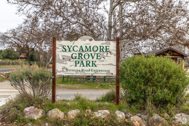 Sycamore Grove Park is a large nature preserve in Livermore, CA.
