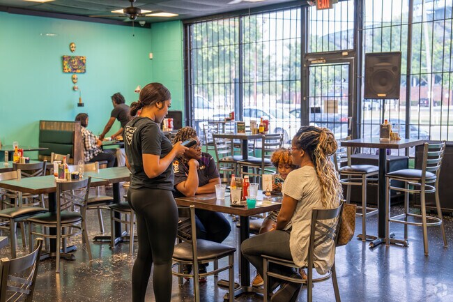Grab some yummy Cajun food at Creole Connection in College Hills.