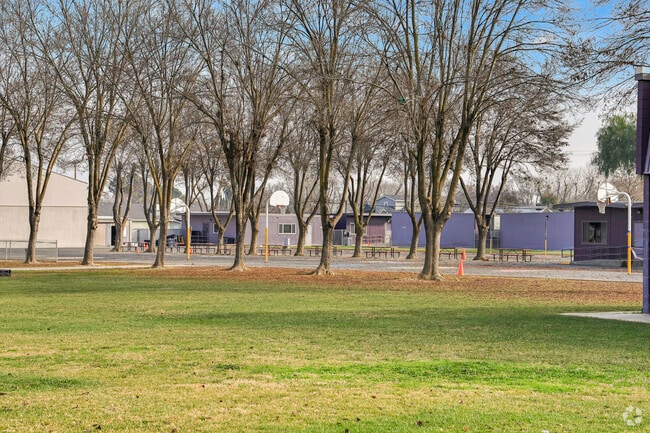 Hunt Elementary School sits on the edge of town in Newman.