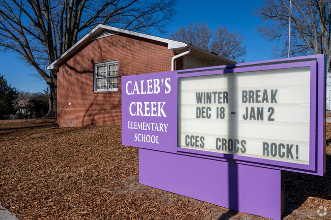Caleb's Creek Elementary School is the #17 best public elementary school in Forsyth County.