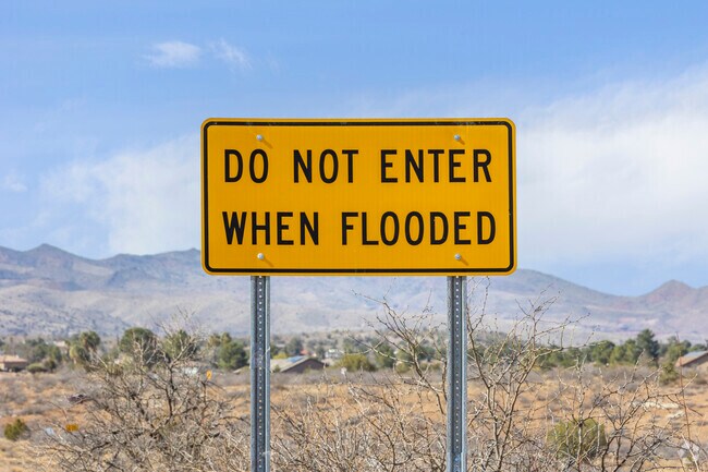 Some back roads in Verde Village are subject to flooding during heavy rain.