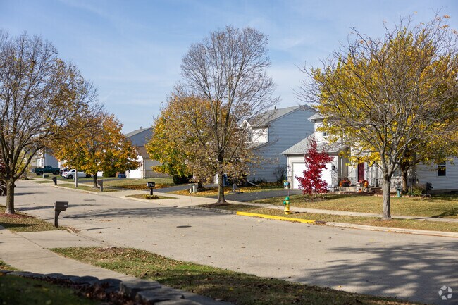 Sidewalks and streets are well maintained in Hidden Glen.