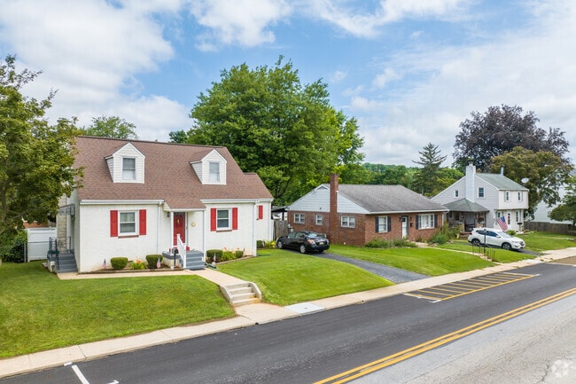 Homes in Parkesburg include Cape Cod and Ranch styles.