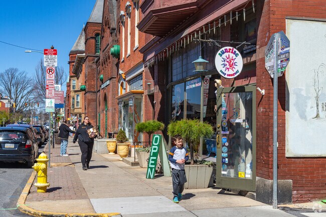 N Beaver St in Downtown York is home to popular thrift stores and boutiques.