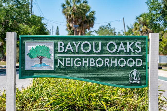 Bayou Oaks is one of Sarasota's oldest neighborhoods.
