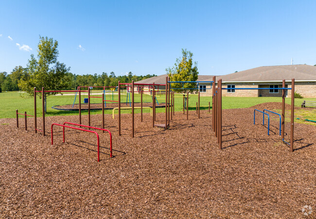 James W Wilson Junior Elementary has a playground for outdoor activities.