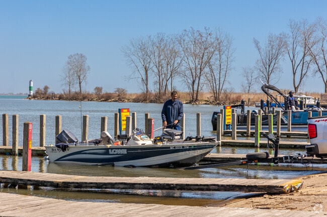 Launch your boat in Harrison Township.