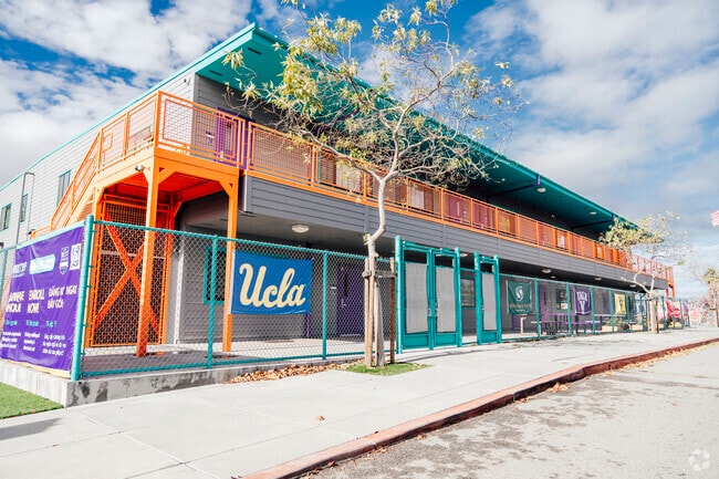 The entrance of Rocketship Spark Academy in San Jose, California.