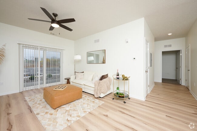 2 BR, 2 BA - 1,067SF Living Room