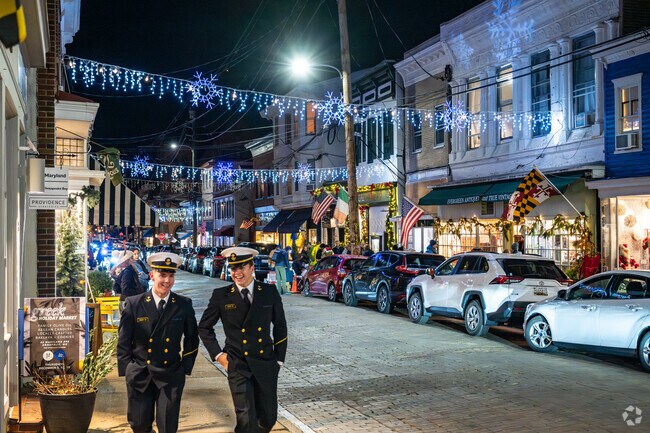 Midnight Madness in Downtown Annapolis is a yearly tradition near West Annapolis-Wardour.