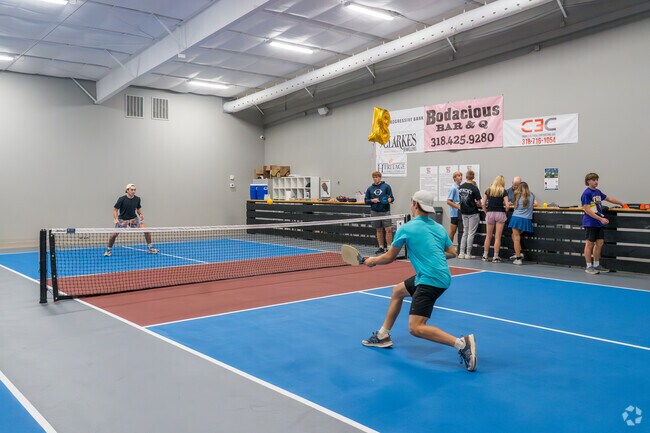 Many in Hunter-Lula go to Shreveport for parks and the Pickle Pen's BBQ and pickleball courts.